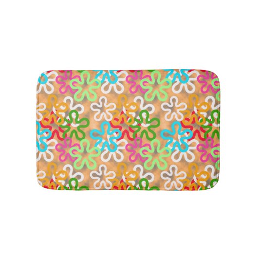 African Ankara Pattern Design Badmat (Voorkant)