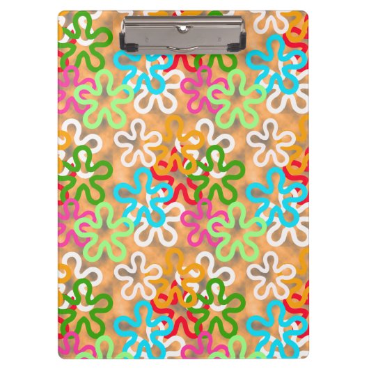 African Ankara Pattern Design Klembord (Voorkant)