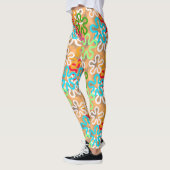 African Ankara Pattern Design Leggings (Links)