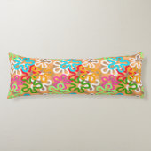 African Ankara Pattern Design Lichaamskussen (Voorkant)