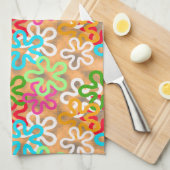 African Ankara Pattern Design Theedoek (Quarter Fold)