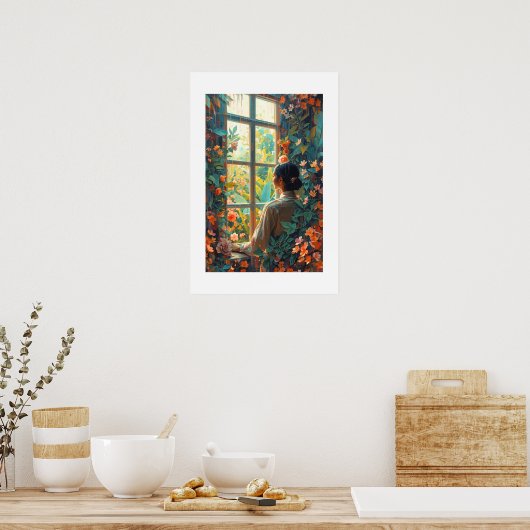 African Art Print (Keuken)