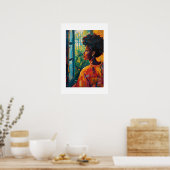 African Art Print (Keuken)