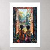 African Art Print (Voorkant)