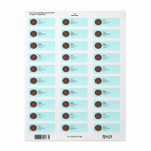African Baby Return Labels (Full Sheet)