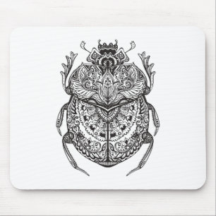 African Beetle Zendoodle Muismat