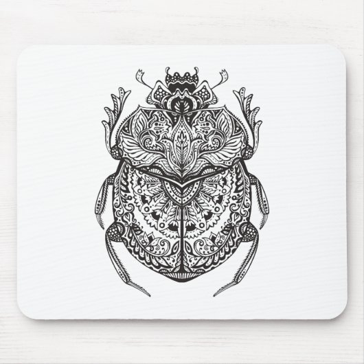 African Beetle Zendoodle Muismat (Voorkant)