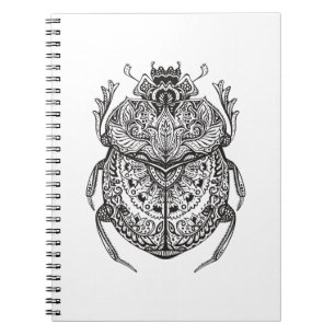 African Beetle Zendoodle Notitieboek