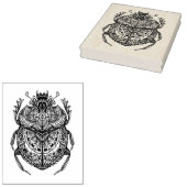 African Beetle Zendoodle Rubberstempel (Gestempeld)