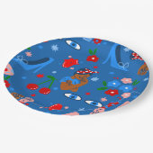 african black rosie the riveter rockabilly whimsy papieren bordje (Gekanteld)