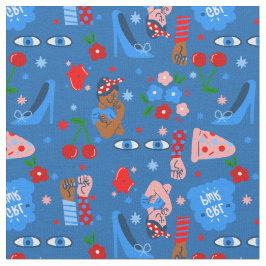 african black rosie the riveter rockabilly whimsy stof