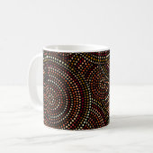 African Boho: Tribal Seamless Art. Koffiemok (Voorkant links)