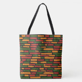 African Brick Pattern Design Tote Bag (Voorkant)