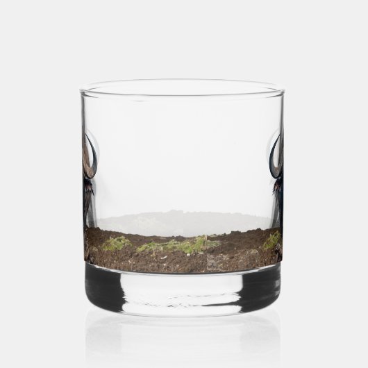 African buffalo whisky glas (Links)