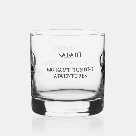 African buffalo whisky glas (Links)