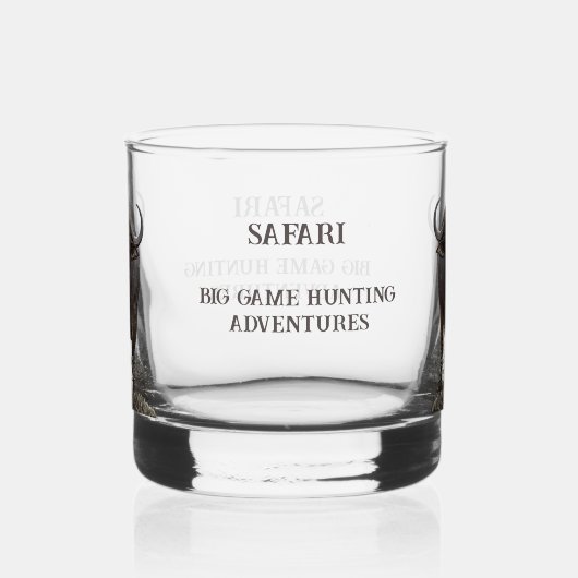 African buffalo whisky glas (Links)