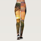 African Bull Elephant Leggings (Achterkant)