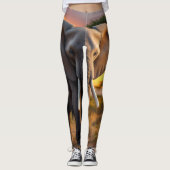 African Bull Elephant Leggings (Voorkant)