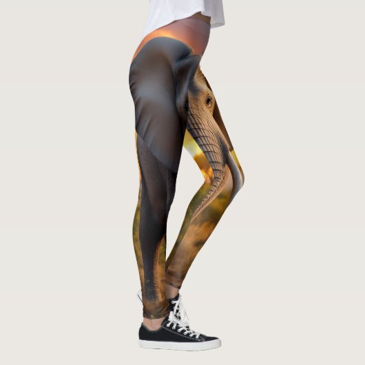 African Bull Elephant Leggings (Rechts)