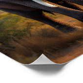 African Bull Elephant Poster (Hoek)