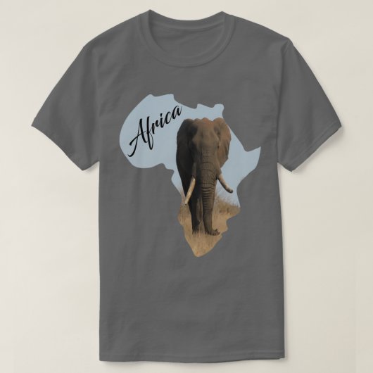 African Bull Elephant T-shirt (Design voorkant)