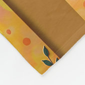 African Canvas Kunstwerk voor Gooi Dekens-Kussens Fleece Deken (Hoek)