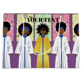 African Carolers Singers KerstChoir Groot Cadeauzakje (Voorkant)