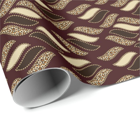 African cheetah skin pattern 2 cadeaupapier (Rol Hoek)