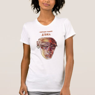 AFRICAN Chokwe TRIBAL MASK T-shirt