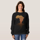 African Continent Roots African Pride Black Cultur Trui (Voorkant volledig)