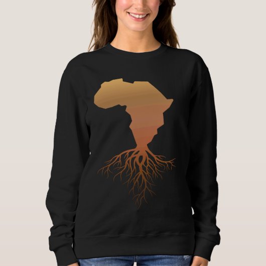 African Continent Roots African Pride Black Cultur Trui (Voorkant)