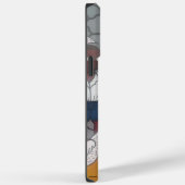 African Cultural Homestead Kleurrijk tekstontwerp Case-Mate iPhone Case (Achterkant / Rechts)