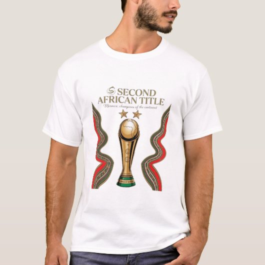 African Cup in Morocco T-shirt (Voorkant)