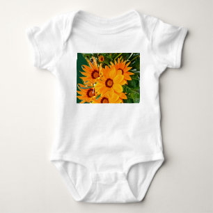 African Daisies Baby Romper
