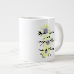 African Daisies Lemon Symphony Wedding Products Grote Koffiekop