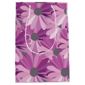 African Daisy Floral Design Medium Cadeauzakje (Voorkant)