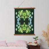 African Daisy Flowers Abstract Hangend Wandkleed (Slaapkamer)