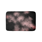 African Daisy Flowers Black White High Contrast Badmat (Voorkant)