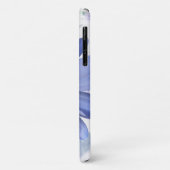 African Daisy Ggloing Blue iPhone 3 Case (Achterkant/links)