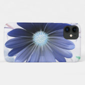 African Daisy Ggloing Blue iPhone 3 Case (Achterkant (horizontaal))