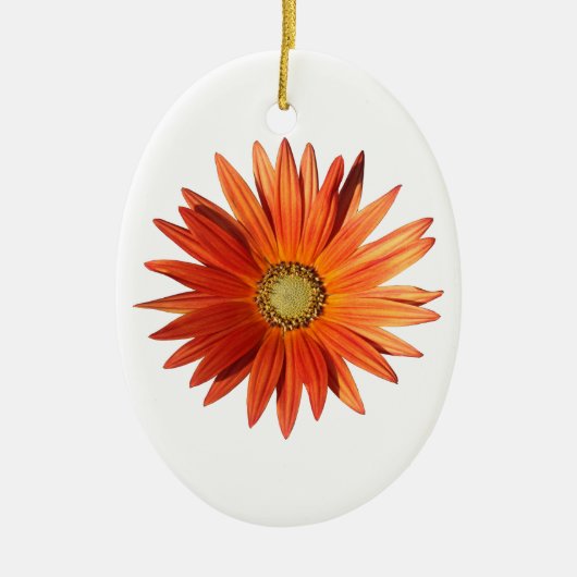 African Daisy Keramisch Ornament (Voorkant)