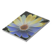 African Daisy Lapis and Gold Notepad Notitieblok (Linkerzijde)