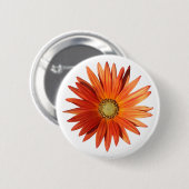 African Daisy Ronde Button 5,7 Cm (Voorkant /achterkant)