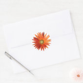 African Daisy Ronde Sticker (Envelop)