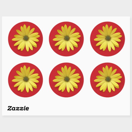 African Daisy Sticker (Vel)