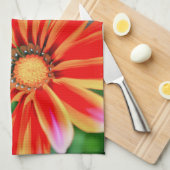 African Daisy Theedoek (Quarter Fold)