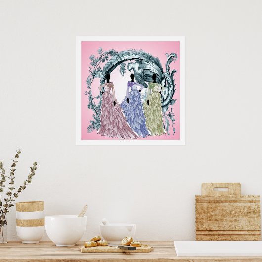 African Debutante Ball Poster (Keuken)