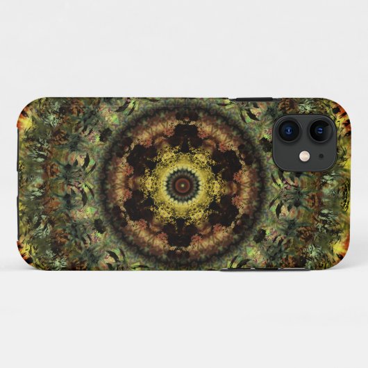 African Doesk Mandala iPhone 5 hoesje (Achterkant (horizontaal))
