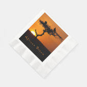 African Dream sunset romantic foto with text Servet (Hoek)