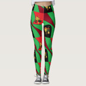 African Drums Leggings (Voorkant)